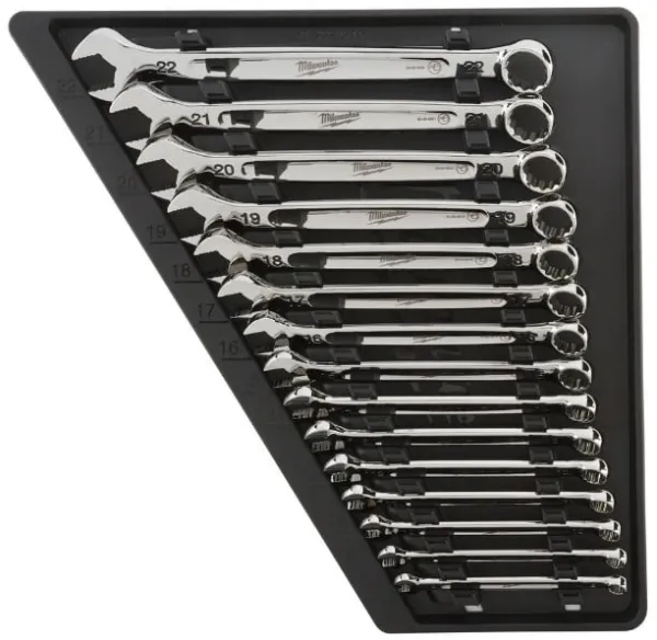 Milwaukee Skruvnyckelsats 15 delar