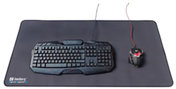 Gamer Desk Pad XXXL, Svart (90x45cm)
